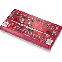 Behringer TD-3 Analog Basslinje Synthesizer Transparent Red