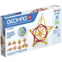 Geomag Magnetsett - Classic+ Resirkulert - 93 Deler - - OneSize - Magnetisk leketøy