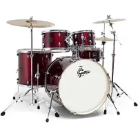 Gretsch drums Gretsch Energy 22" Drum Kit w/ Hardware & Paiste 101 Set Wine Red