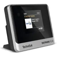 Technisat DigitRadio 10 IR - Nettverkslydspiller / DAB-radiomottaker - svart/sølv