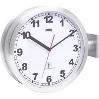 Eurotime ET-51764-47 radioveggur 40 cm aluminium