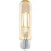 Eglo E27 LED T32 amberfarvet lysrør med varmt hvidt lys