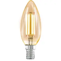 Eglo LED-lyspære C35 Candle 4W/822 270 lumen amber E14