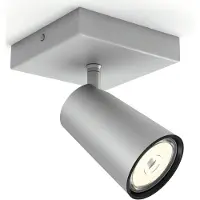 Philips myLiving Paisley spot GU10 med enkel flamme i aluminium