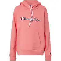 Champion Fashion Hettegenser - Rosa m. Logo - - 16-18 år (176-188) - Hettegenser