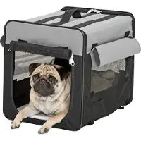 Flamingo Smart Top Plus Bærbart Bur For Kjæledyr