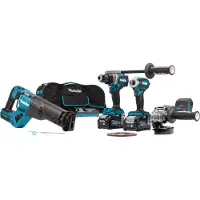 Makita DK0126G401 verktøysett 40V XGT, 8 stk., 2x4,0Ah