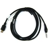 OTB microUSB / 3,5 mm lydadapter - 1 m - svart