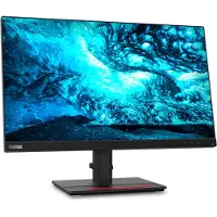 Lenovo ThinkVision T23i-20 - LED-skjerm - 23" - 1920 x 1080 Full HD (1080p) @ 60 Hz - IPS - 250 cd/m² - 1000:1 - 4 ms - HDMI, VGA, DisplayPort - ra...