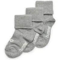 Hummel Sokker - HMLSora - 3-pack - Grå Melert - - 18/20 - Sokker