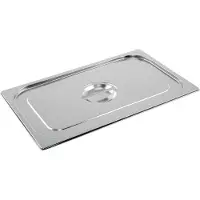 Vogue Lokk 1/1 GN 53x32,5x3 cm Rustfritt stål til Kantine 1/1 GN,stk