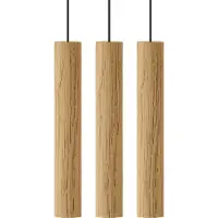 UMAGE Chimes Cluster 3 hengelampe, lys eik