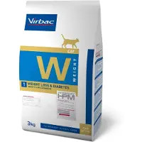 Virbac Hpm Weight Loss Diabetes W1 Kattemat 3kg