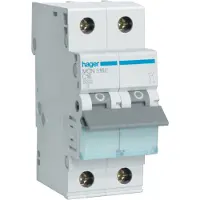 Hager Miniature circuit breaker mcb 1p+n 6ka c-16a