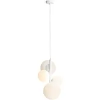 Aldex Hengelampe Dione, 4 lyskilder, hvit
