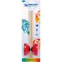 Schildkrot-Puppen Schildkrot jongleringsett Diabolo Red