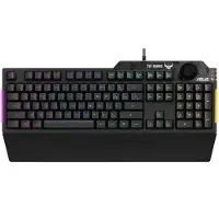 Asus TUF Gaming K1 - Nordic Layout - Gamingtastatur - Nordisk - Svart