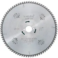 Metabo Sagklinge Multi Cut – Professional 220x30 Z80 FZ/TZ 10°