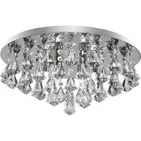 Searchlight Taklampe Hanna 45 cm krom