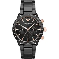 Giorgio Armani Laikrodis EMPORIO ARMANI MEN'S WATCH AR70002 - MARIO - CERAMIC (zi022a)