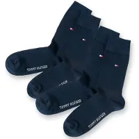 Tommy Hilfiger Sokker - 2-pack - Basic - Navy - - 35/38 - Sokker