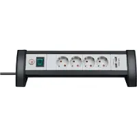 Brennenstuhl Premium-kontorlinje Med Flere Baser For Skrivebord