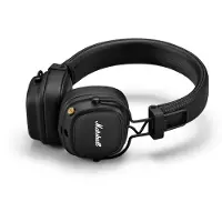 Marshall Major IV med 80 timers batterilevetid og trådløs lading - Svart