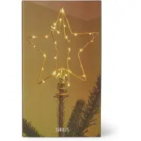 Sirius Christina Juletræstop - Guld - H 25 cm