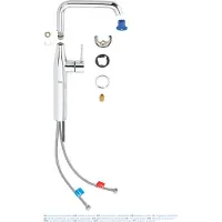 GROHE Essence New for Bowle - Håndvaskarmatur - U-tud - med bundventil