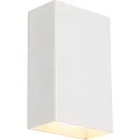 QAZQA Moderne vegglampe hvit - Otan S