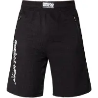 Gorilla wear Augustine Old School Shorts, black, small/medium