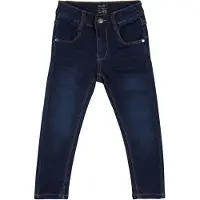 Hust & Claire Jeans - Josh - M ørkenblå Denim - - 4 år (104) - Jeans