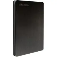Toshiba Canvio Slim - Harddisk - 1 TB - ekstern (bærbar) - 2.5" - USB 3.2 Gen 1 - svart