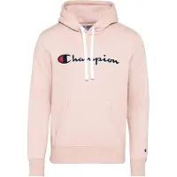Champion Fashion Hettegenser - Rosa m. Logo - - 16-18 år (176-188) - Hettegenser
