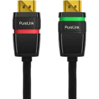 PureLink Ultimate ULS1000 - HDMI-kabel med Ethernet - HDMI hann til HDMI hann - 10 m - trippel beskyttelse - svart - rund, 4K-støtte
