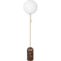 Globen Lighting gulvlampe Torrano, brun, høyde 145 cm