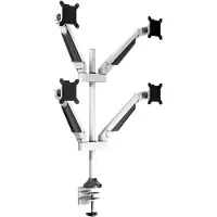 Multibrackets M VESA Gas Lift Arm Quad White