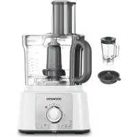 Kenwood MultiPro Express, 3 l, Rustfritt stål, Hvit, Rotasjon, 1,5 l, 1,5 l, 2 disker