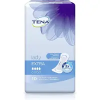 Tena Lady Extra, Inkontinenspute, Kvinne, 10 stykker, Veske