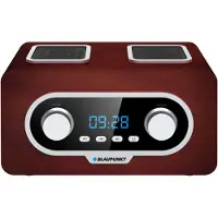 Blaupunkt PP5.2BR, Bærbar, FM, 87,5 - 108 MHz, 3 W, Brun, Rotasjon