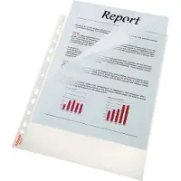 Esselte Lomme kraftig A4 115my topp/s Klar /100