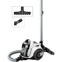 Bosch GS 05 BGS05A222 - Støvsuger - kanister - uten pose - hvit/svart