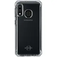 Itskins Spectrum Clear - Baksidedeksel for mobiltelefon - termoplast-polyuretan (TPU) - gjennomsiktig - for Samsung Galaxy A20e