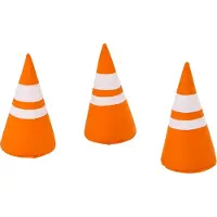 Hoppekids Pinnesett - 3-pack - Oransje/Hvit - - OneSize - Leketøy