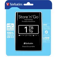 Verbatim Store N Go Usb 3.0 1tb Ekstern Hdd