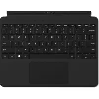 Microsoft Surface Go Type Cover - Tastatur - med styrepute, akselerometer - bakbelysning - Nordisk - svart - kommersiell - for Surface Go, Go 2, Go 3