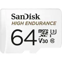 SanDisk High Endurance microSDXC Class 10 UHS-I U3 V30 64GB