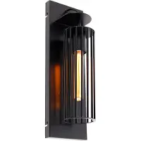 QAZQA Moderne vegglampe svart - Balenco Wazo