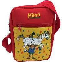 Euromic Pippi Shoulder bag with front zipped pocket and velcro pocket on the back and inside main compartment