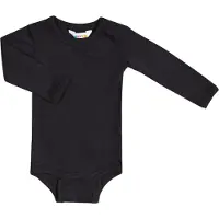 Joha Body I/e - Ull/Silke - Svart - - 70 - Langermet Body